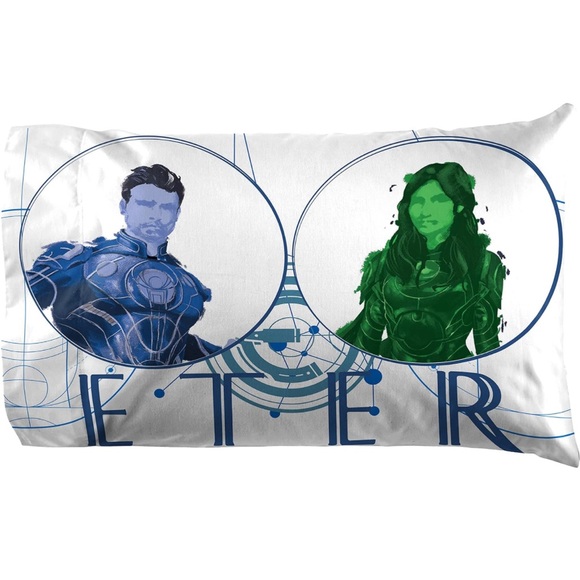 Marvel Eternals Space Force Full Sz 4 Pc Super Soft & Cozy Kid’s👦🏻👧🏻Bedding - Picture 4 of 9